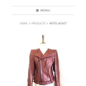 Jennifer Haley Authentic Leather Jacket